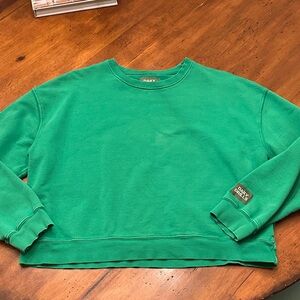 Daily Drills Vibrant Green Crewneck